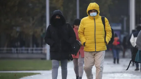 Frío en Santiago