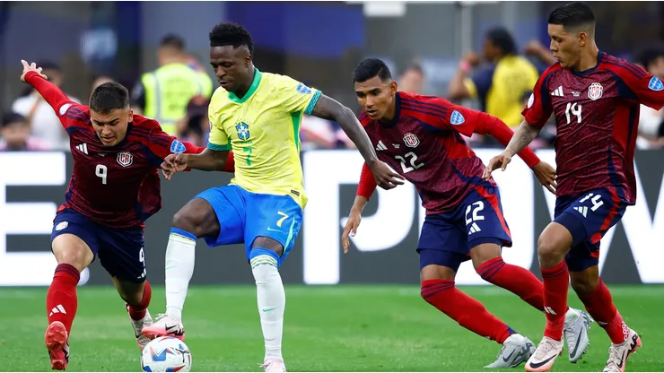 Brasil no puede anotarle a Costa Rica en Copa América.