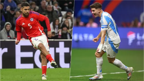 Paulo Díaz y Julián Álvarez pasarán de compañeros a rivales en la Copa América.