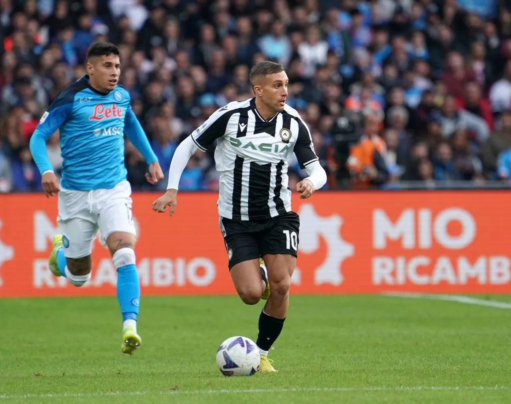 Gerard Deulofeu es el hombre que definirá si Alexis Sánchez logra volver a Udinese. Foto: IMAGO.