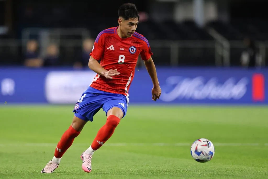 Darío Osorio en la Roja