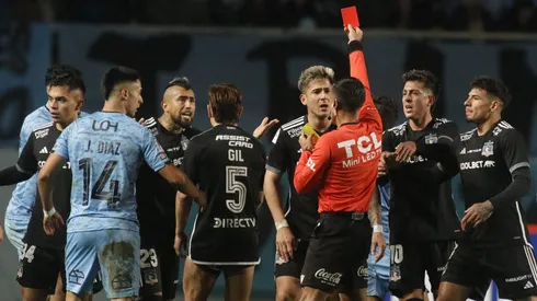 Vidal fue expulsado en el empate entre Colo Colo y O'Higgins