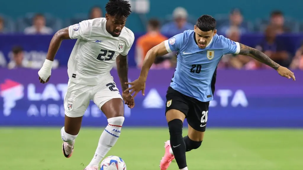 Uruguay lo pasó peor de lo esperado ante Panamá. Foto: Getty Images.