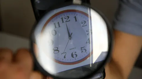 Cambio de hora en Chile.