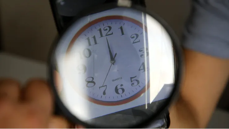 Cambio de hora en Chile.