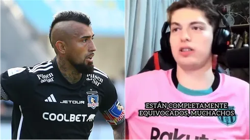 Davoo Xeneize salió a defender a Arturo Vidal.