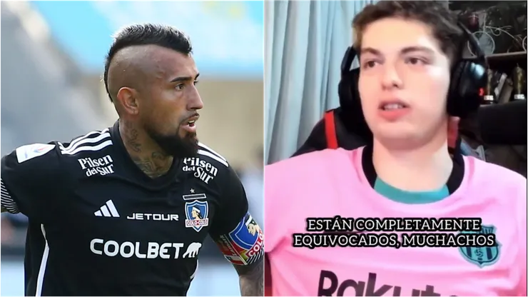 Davoo Xeneize salió a defender a Arturo Vidal.