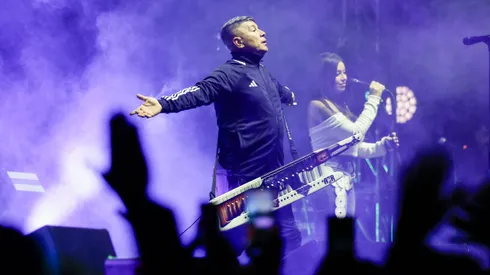 Pablo Lescano y Damas Gratis cerraron una jornada de pura cumbia.