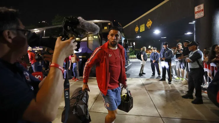 La Roja aterrizó por la noche en su segunda ciudad en Copa América.