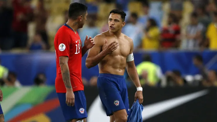 La pelea entre Jara y Alexis por la Roja.