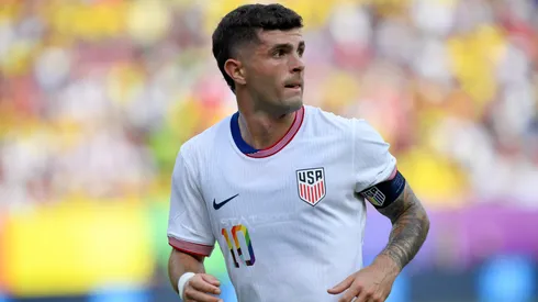 Christian Pulisic, estrella de Estados Unidos, en la derrota de su Selección ante Colombia.