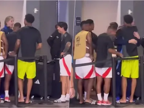 Lo que no se vio: el reencuentro de Gareca con el plantel de Perú