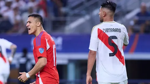 Alexis Sánchez fue premiado como el mejor del partido ante Perú.