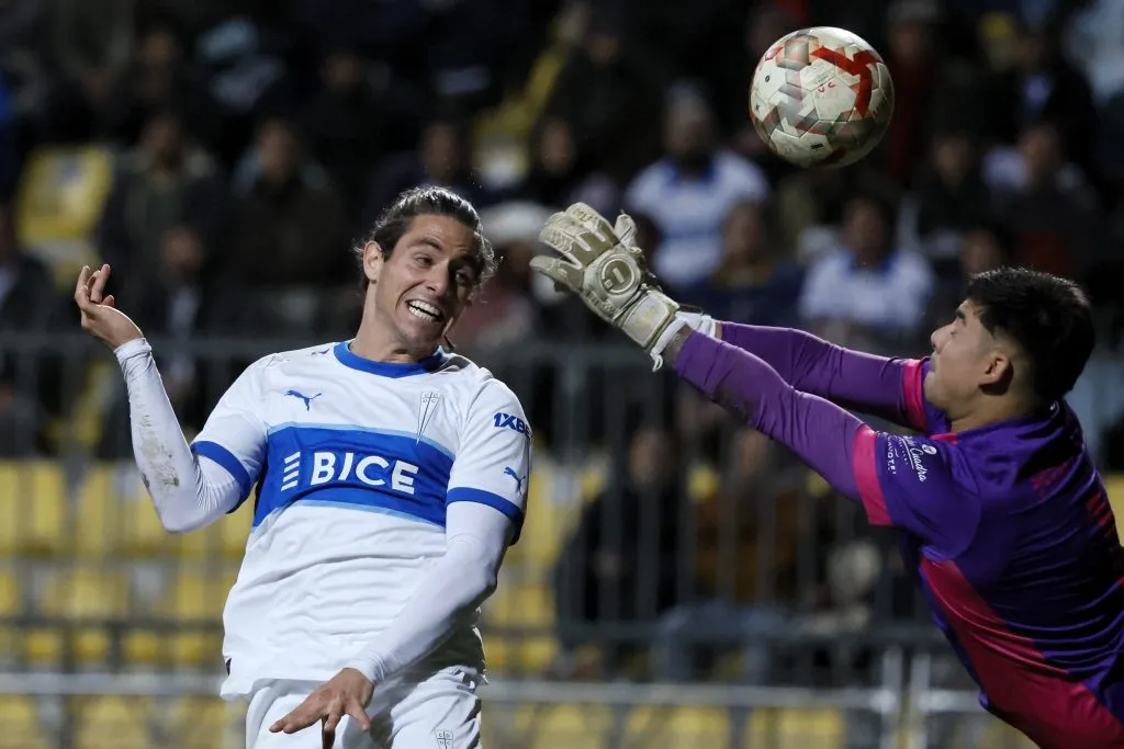 Clemente Montes ante Glorias Navales. (Andrés Piña/Aton Chile).