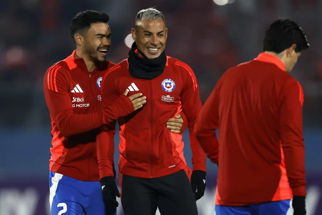 Chile y Perú se enfrentan por la Copa América en Estados Unidos. Foto: Andres Pina/Photosport