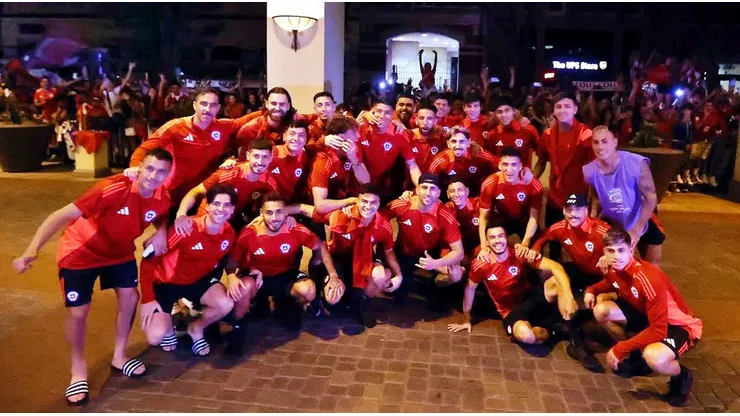 La Roja recibió el último apoyo de los hinchas en Estados Unidos.