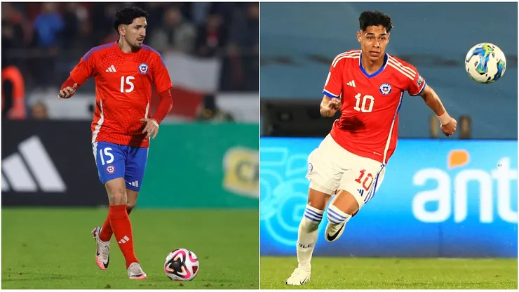 Entre Diego Valdés y Darío Osorio está la duda de Gareca para el 11 titular de Chile.