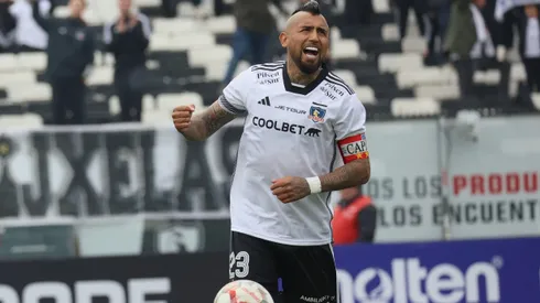 Arturo Vidal le marcó un gol a Colegio Quillón.