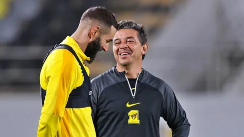 Gallardo perdió el gallito contra Benzema.