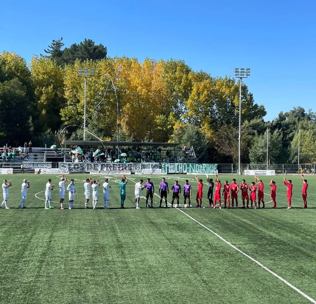 Quillón derrotó a Constitución Unido en la ronda previa de Copa Chile. Imagen: Instagram.