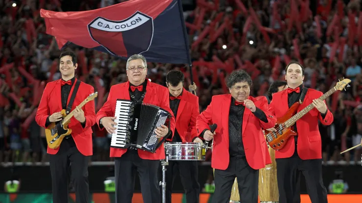 Los Palmeras en la final de la Copa Sudamericana 2019.
