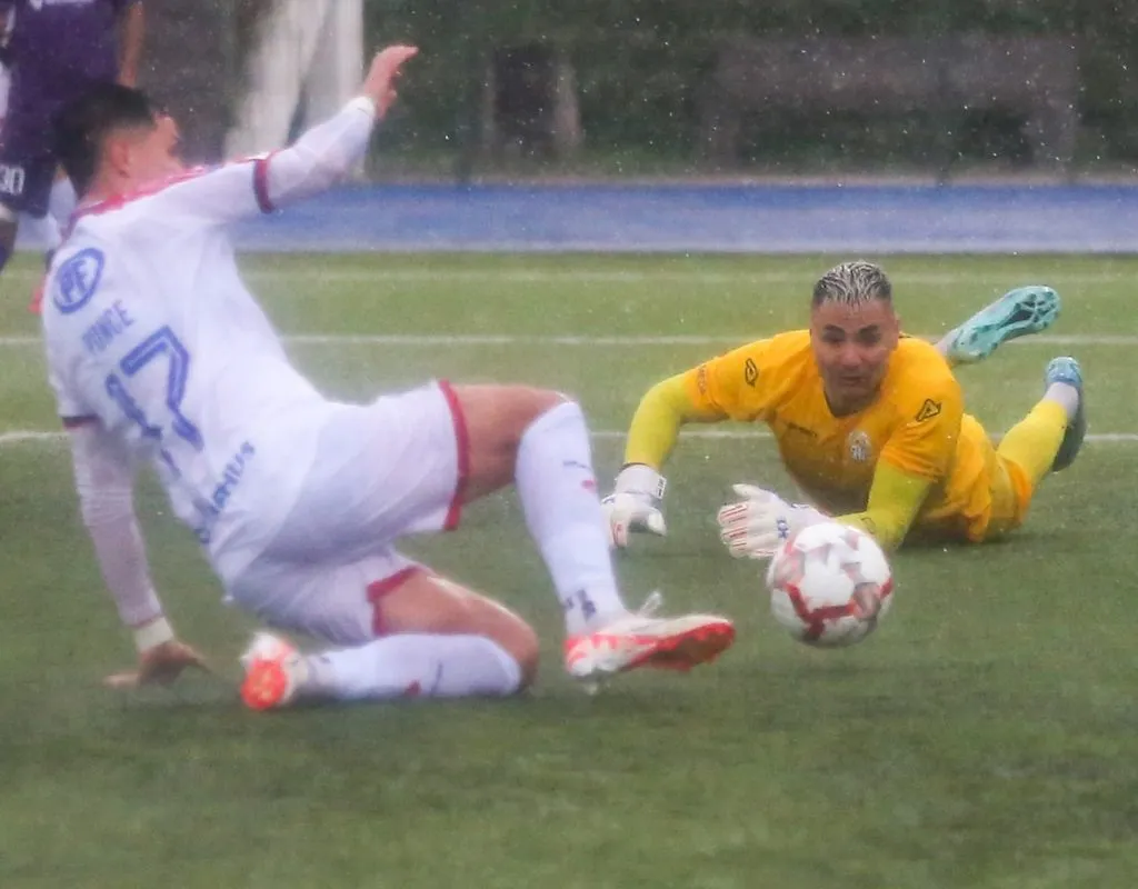 Campitos en el duelo del SAU contra Unión La Calera por Copa Chile. (Foto: Unión La Calera)