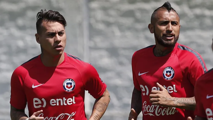 Vidal habló de su pena por no estar en la Roja, además de enviarle un mensaje a Vargas