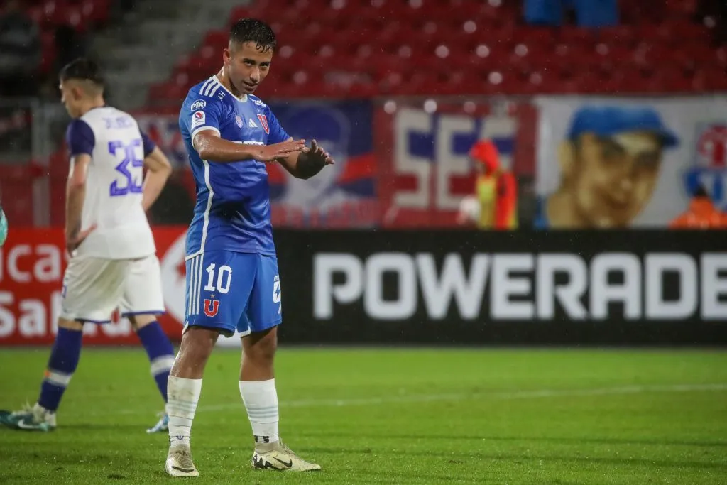 La U será local y visita en el Estadio Nacional para la llave de Copa Chile con San Antonio Unido. Foto: Photosport.