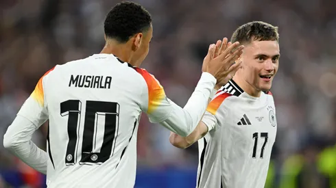 Jamal Musiala y Florian Wirtz, estrellas de Alemania, en el debut en la Euro 2024 ante Escocia.