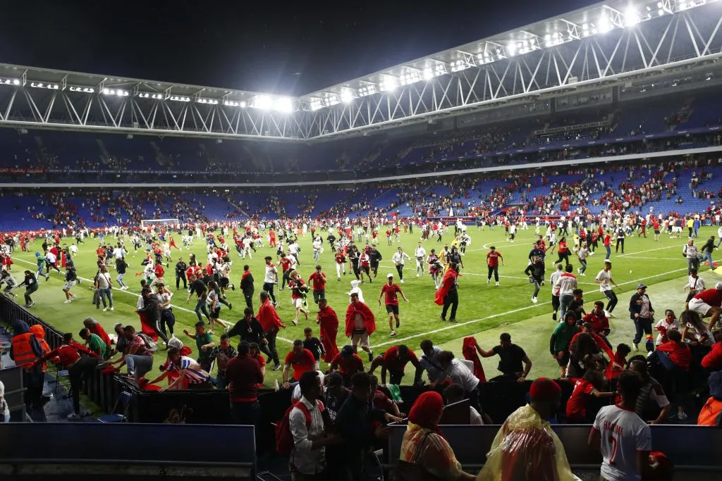 El estadio Cornellá El Prat, donde hace de local el Espanyol, hoy se llama Stage Front Stadium por el naming right. (Joan Bascu/Photosport).