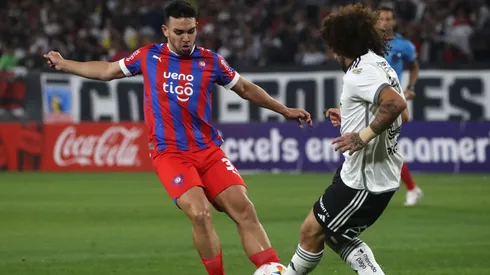 Fabrizio Peralta ante el Peluca Falcón en el Monumental.