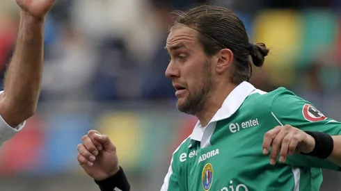 Ignacio Ithurralde en acción por Audax Italiano.