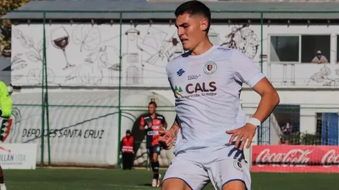 Cristóbal Muñoz estuvo en el primer semestre en Santa Cruz.