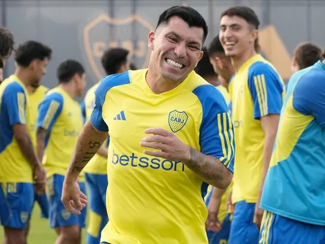 El puesto en el que entrena Gary para su reestreno en Boca