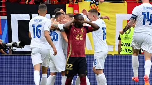 Eslovaquia venció por primera vez a Bélgica en un partido oficial.