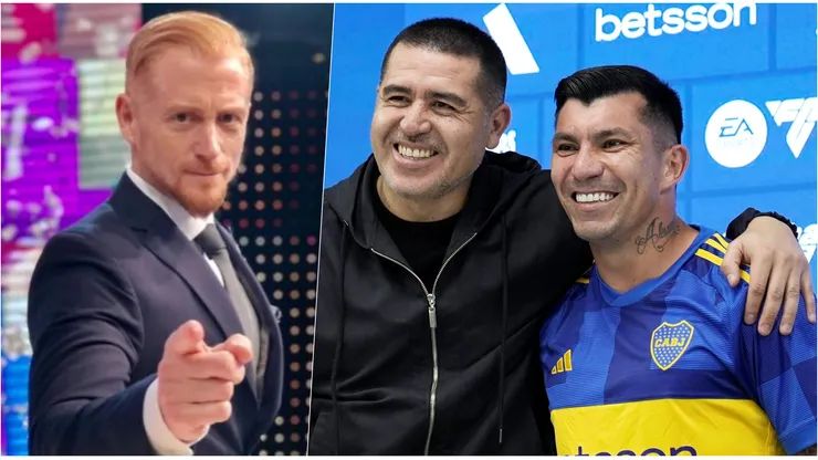 Liberman cuestionó el regreso de Medel a Boca.