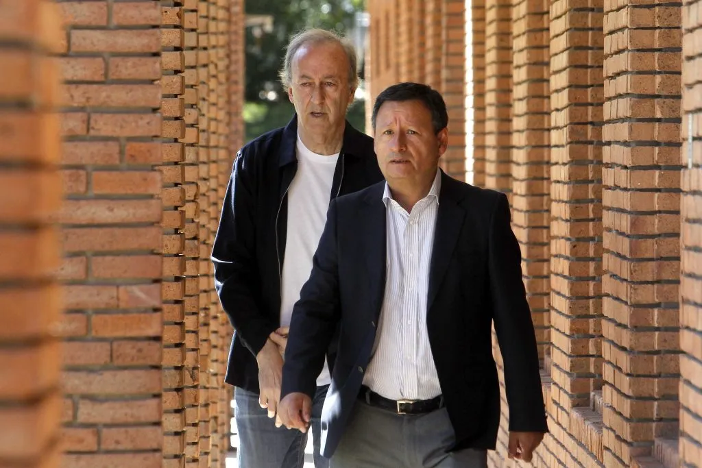 Raúl Delgado llega a un Consejo de Presidentes de la ANFP. (Jonnathan Oyarzun/Photosport).