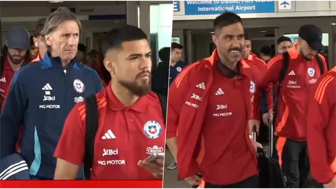 Liderados por Ricardo Gareca, La Roja ya está en Estados Unidos.