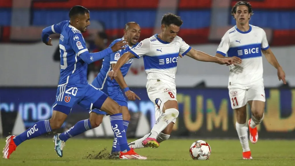 Lucas Menossi no seguirá en la UC. Foto: Photosport.