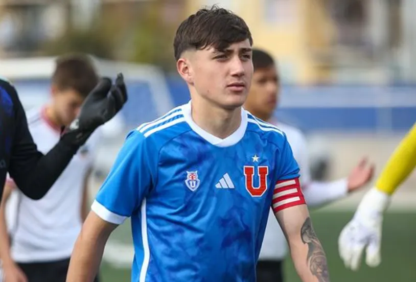 Salvador Negrete es la gran sorpresa de la U para la Copa Chile. Foto: Instagram.