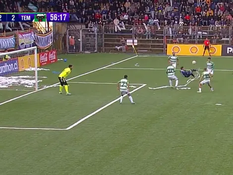 ¡Golazo de chilenita en Copa Chile!