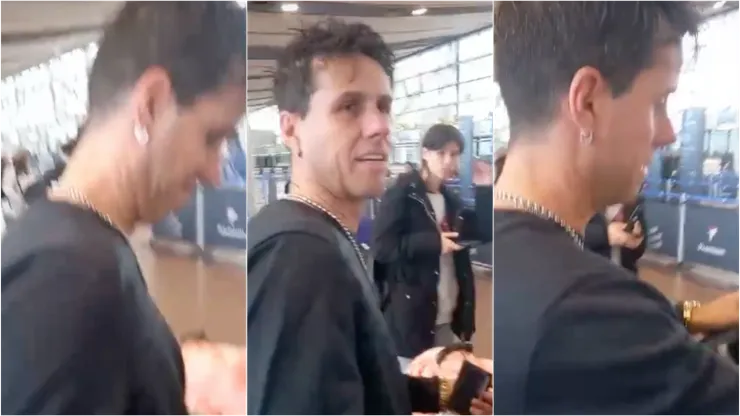 Diego Rivarola fue interceptado cuando estaba en el aeropuerto.