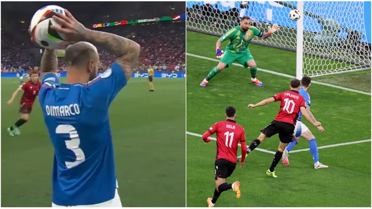El error en el lateral de Federico Dimarco le permite a Albania hacer historia en Eurocopa 2024.