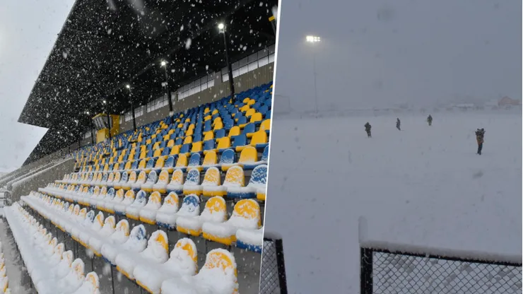 La nevazón en Punta Arenas obligó a suspender el partido por la copa Chile