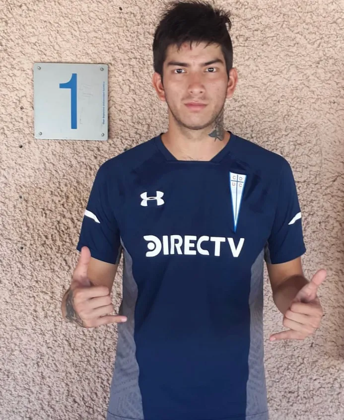 Patricio Puentes en la UC. (Foto: Lucas Anriquez).