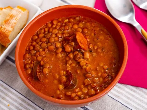Receta de lentejas sin arroz y sin remojar