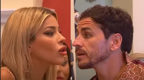 El cruce entre Fabio y Luis desató la respuesta de sus compañeros.