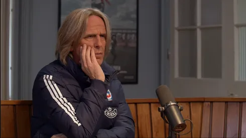 Kramer sacó una notable imitación de Ricardo Gareca.