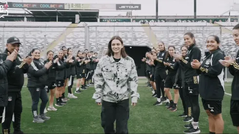 Isidora Olave deja el Estadio Monumental