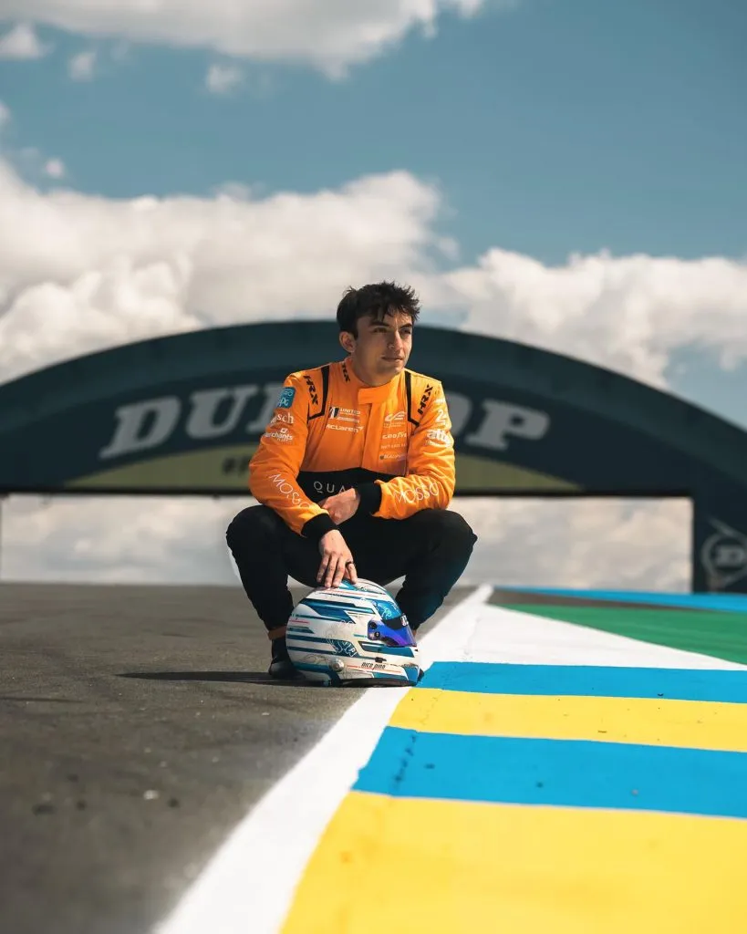 Nicolás Pino obtuvo el tercer lugar en Le Mans el 2024. Imagen: Instagram.